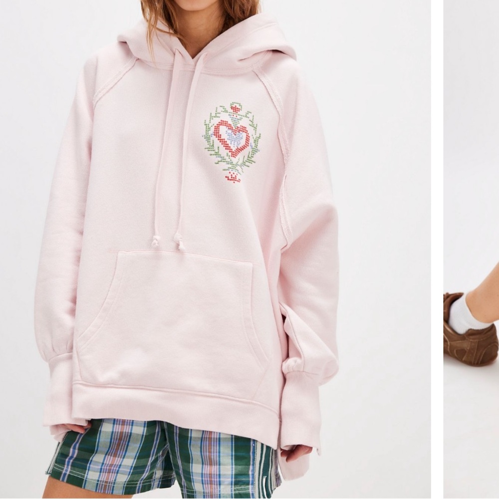 NWT Free People Keepsake Hoodie, XS